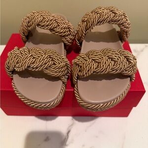 Valentino Garavani espadrille slides